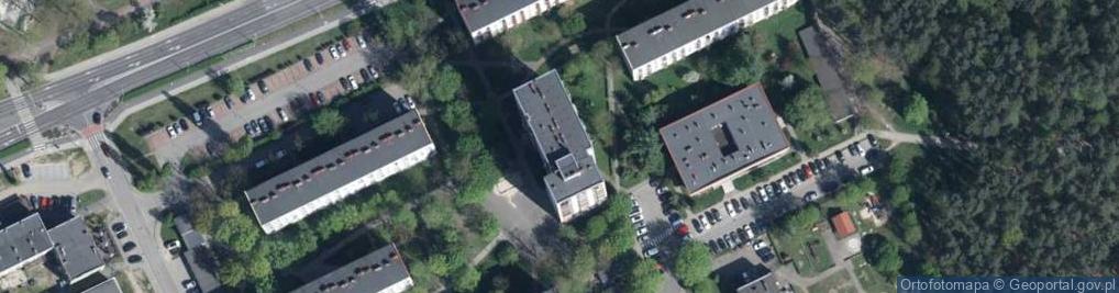 Zdjęcie satelitarne Gabinet Stomatologiczny Lek Stomatolog Rajca