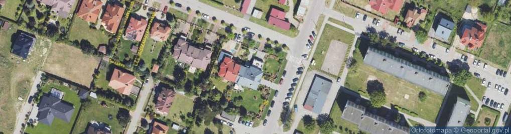 Zdjęcie satelitarne Indywidualna Praktyka Dentystyczna Wyłącznie w Przedsiębiorstwie Podmiotu Leczniczego Dagmara Orlik-Grabowska