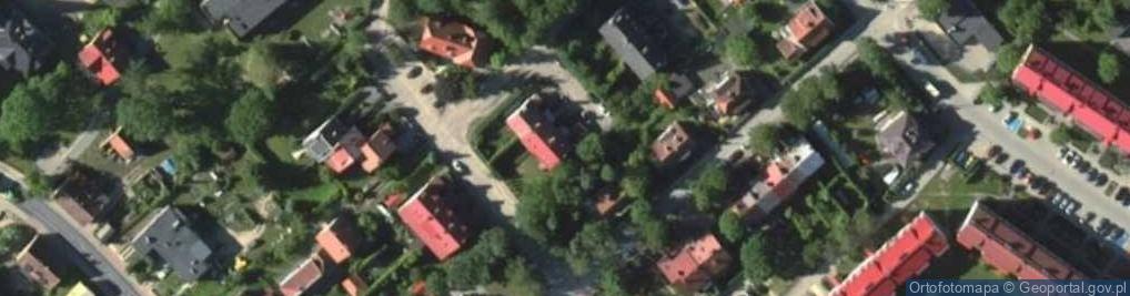 Zdjęcie satelitarne Indywidualna Praktyka Lekarska Dentystyczna Lek.Dent.Wiktor Zajączkiewicz