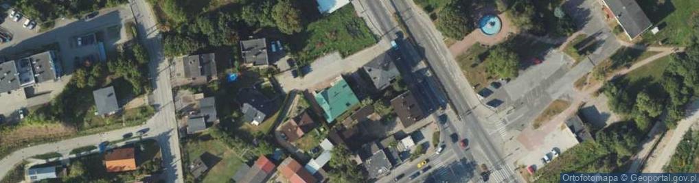 Zdjęcie satelitarne Indywidualna Praktyka Lekarska Niepubliczny Zakład Opieki Zdrowotnej Centrum Medyczno Stomatologiczne Zagórze