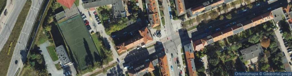 Zdjęcie satelitarne Indywidualna Praktyka Stomatologiczna Lek Stom