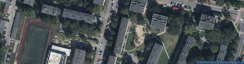 Zdjęcie satelitarne Iwona Kozłowska Gabinet Stomatologiczny