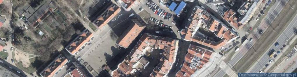 Zdjęcie satelitarne Ledent Niepubliczny Zakład Stomatologiczny Opieki Zdrowotnej Lewińska Kośmicka Magdalena