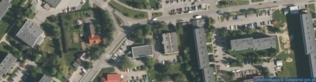 Zdjęcie satelitarne Moderno Sylwia Kocela-Kozłowska Indywidualna Praktyka Stomatolog