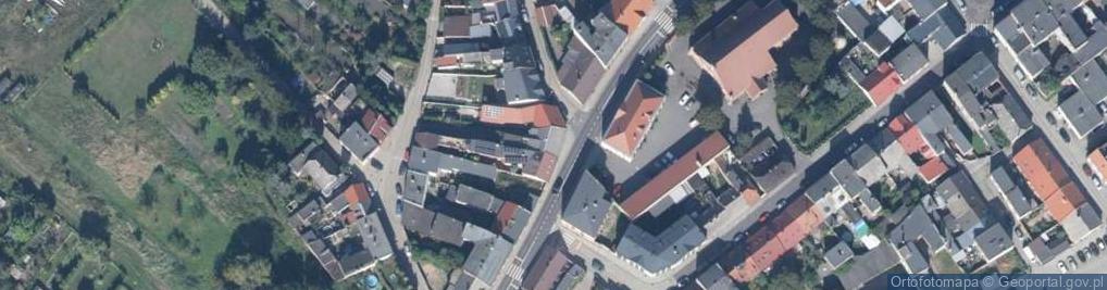 Zdjęcie satelitarne Monika Sobczak Indywidualna Praktyka Stomatologiczna