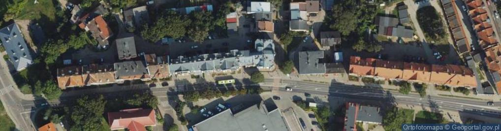 Zdjęcie satelitarne Niepubliczny Zakład Opieki Stomatologicznej Uśmiech