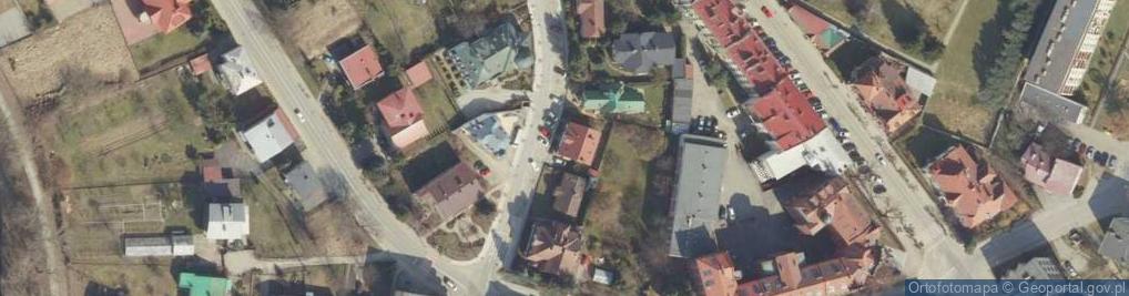 Zdjęcie satelitarne Niepubliczny Zakład Opieki Zdrowotnej Lig Dent Ligenza Małgorzata