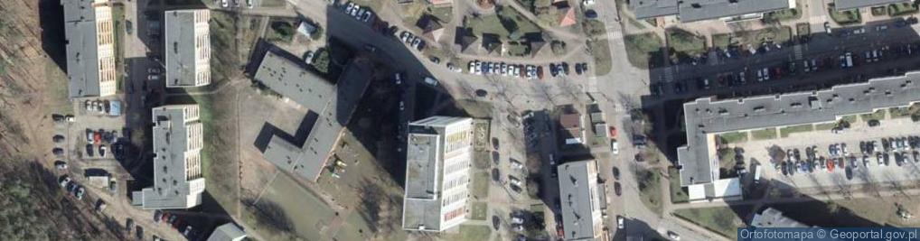 Zdjęcie satelitarne NZS Ekodent - Gabinet Dentystyczno-Protetyczny