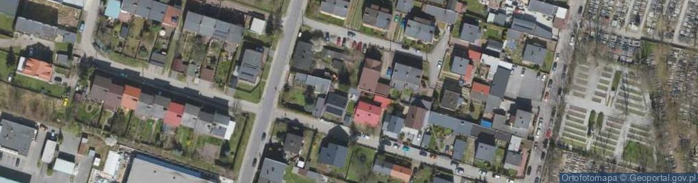 Zdjęcie satelitarne Ortostom. Skorek-Stachnik K. Spec. ortodonta