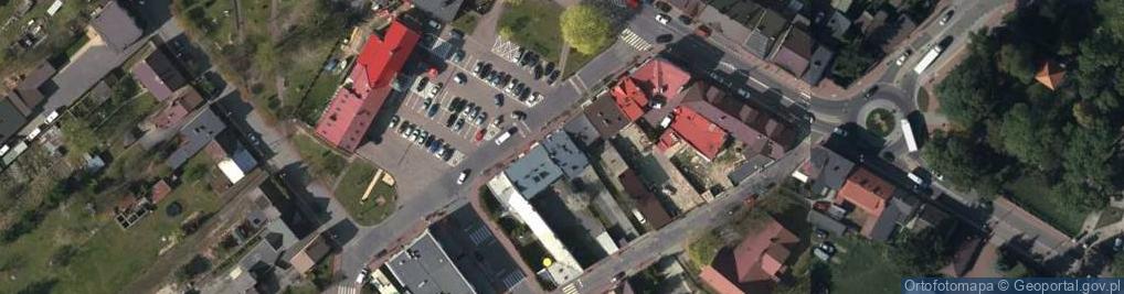 Zdjęcie satelitarne Paweł Cygan Praktyka Lekarska Dentystyczna