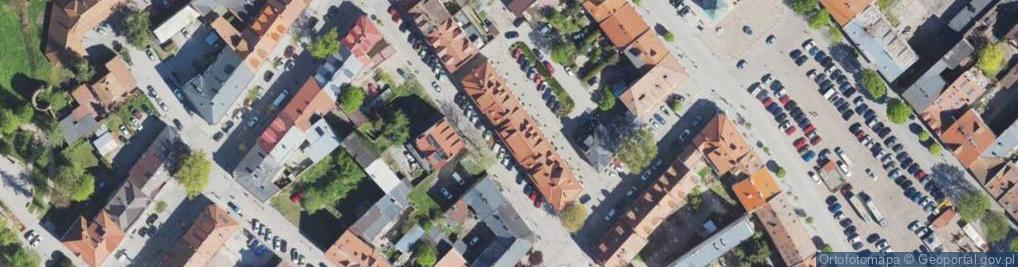 Zdjęcie satelitarne Piórkowska Wendołowska Zofia Indywidualna Praktyka Lekarska Gabinet Stomatologiczny