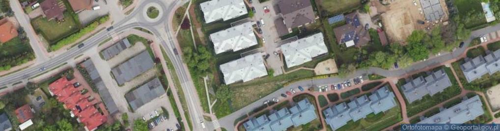 Zdjęcie satelitarne Praktyka Dentystyczna Magdalena Karwat