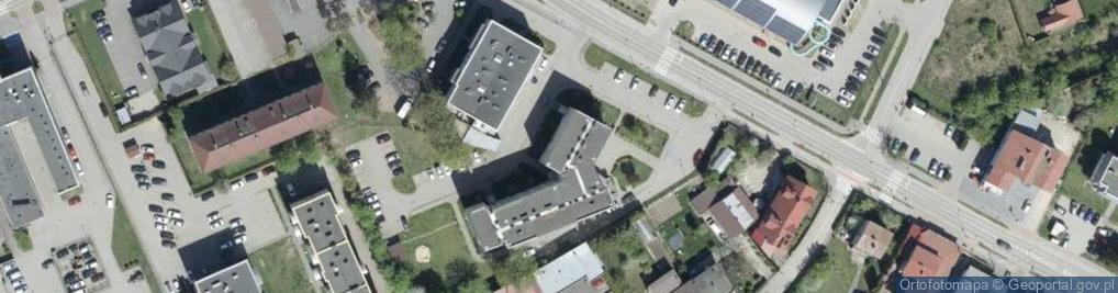 Zdjęcie satelitarne Praktyka Grupowa Amident Michał Kossoń i Agnieszka Kossoń