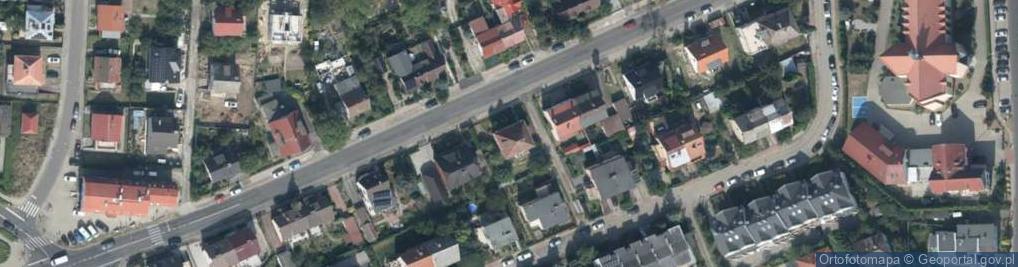 Zdjęcie satelitarne Praktyka Lekarska Dentystyczna Aleksandra Anna Watral Jastrzębska