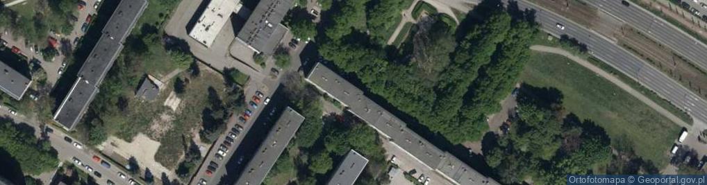 Zdjęcie satelitarne Praktyka Stomatologiczna Goldent Grzegorz Rzuchowski