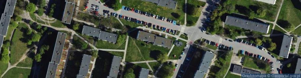 Zdjęcie satelitarne Prywatny Gabinet Ortodontyczno Stomatologiczny Glica Władysława