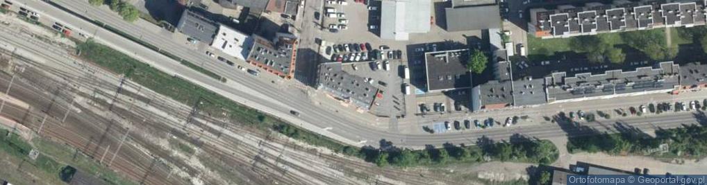 Zdjęcie satelitarne Zielińska Polident Gabinet Stomatologiczny