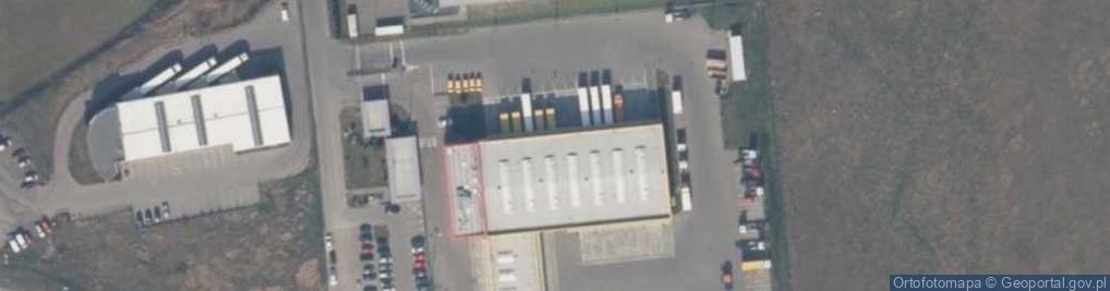 Zdjęcie satelitarne DHL - Oddziały