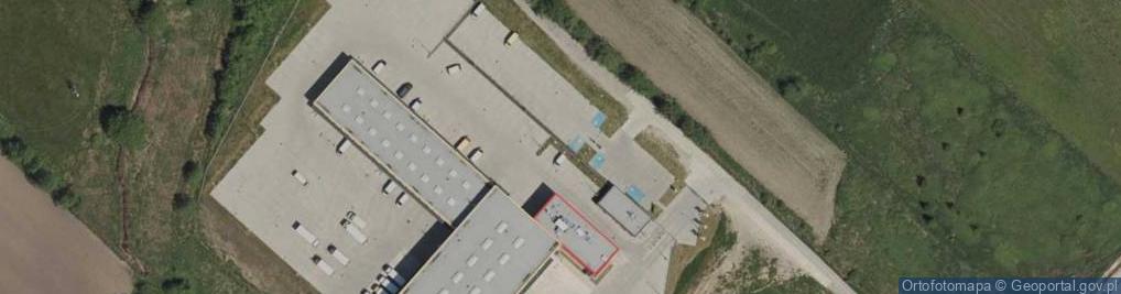 Zdjęcie satelitarne DHL - Oddziały