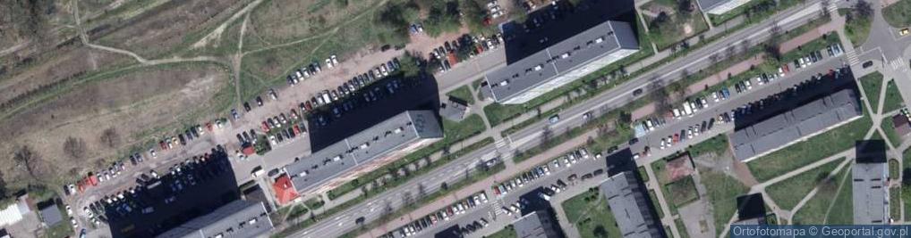 Zdjęcie satelitarne Automat DHL POP BOX
