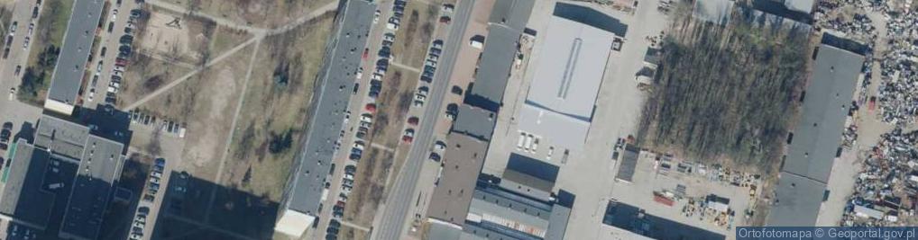 Zdjęcie satelitarne Automat DHL POP BOX