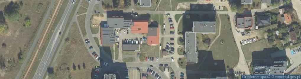 Zdjęcie satelitarne Automat DHL POP BOX