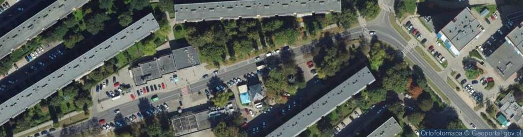 Zdjęcie satelitarne Automat DHL POP BOX