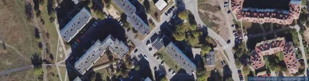 Zdjęcie satelitarne Automat DHL POP BOX