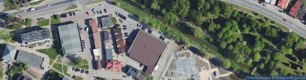 Zdjęcie satelitarne Automat DHL POP BOX