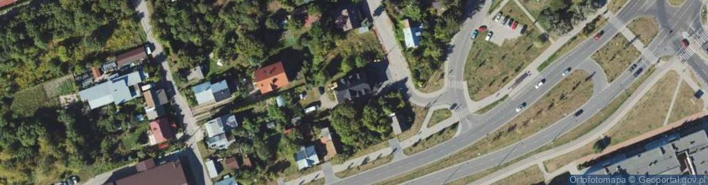 Zdjęcie satelitarne Automat DHL POP BOX