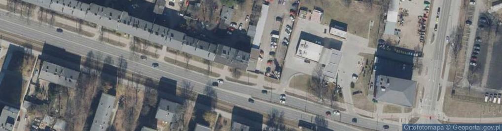 Zdjęcie satelitarne Automat DHL POP BOX