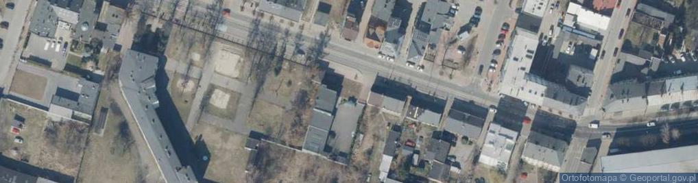 Zdjęcie satelitarne Automat DHL POP BOX