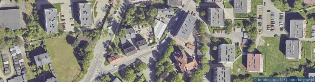 Zdjęcie satelitarne Automat DHL POP BOX