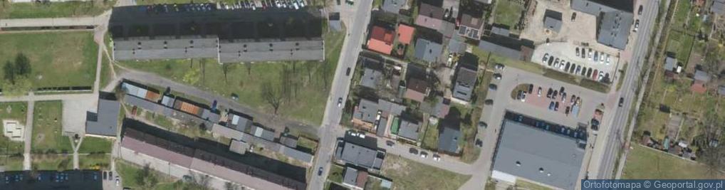 Zdjęcie satelitarne DHL POP CENTER KWIATOWA