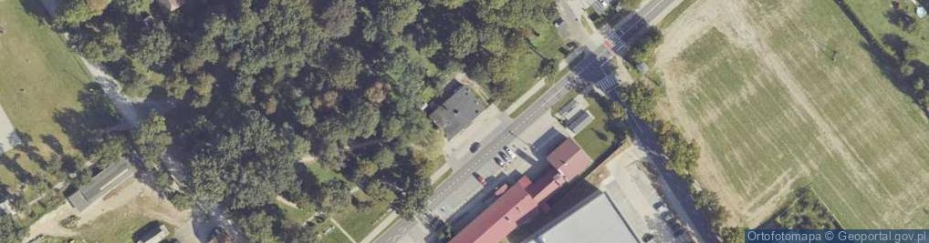 Zdjęcie satelitarne DHL POP Chata Polska