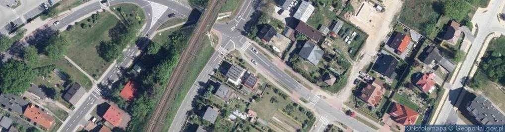 Zdjęcie satelitarne DHL POP Deko. Sklep spożywczy