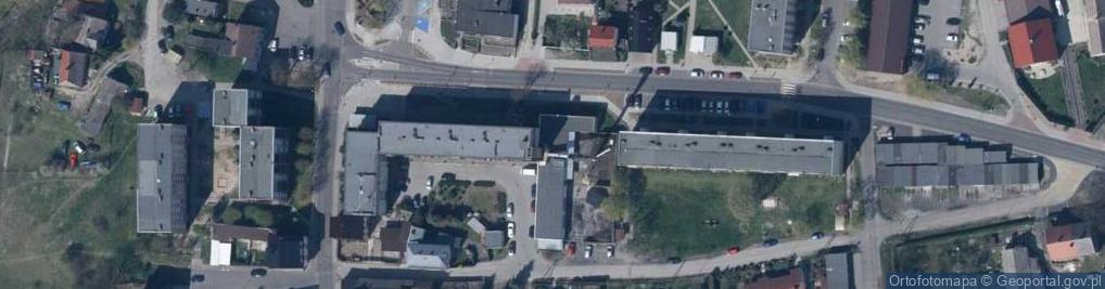 Zdjęcie satelitarne DHL POP Delikatesy Centrum