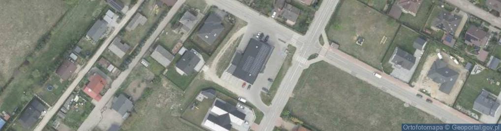 Zdjęcie satelitarne DHL POP Delikatesy Centrum