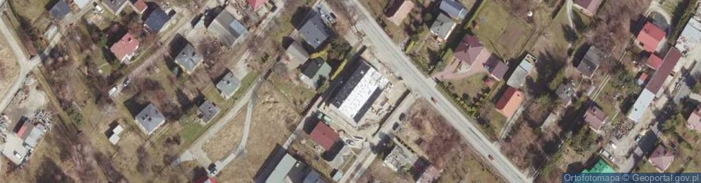Zdjęcie satelitarne DHL POP Delikatesy Centrum
