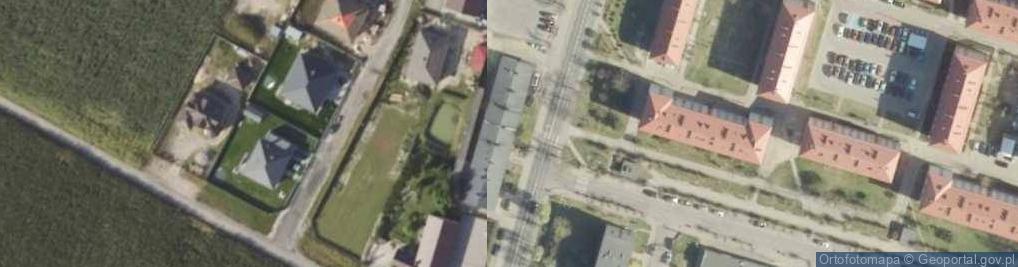 Zdjęcie satelitarne DHL POP Delikatesy Dammar - Maciejewska Maria