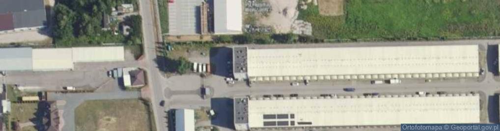 Zdjęcie satelitarne DHL POP FURGONETKA Wólka Kosowska