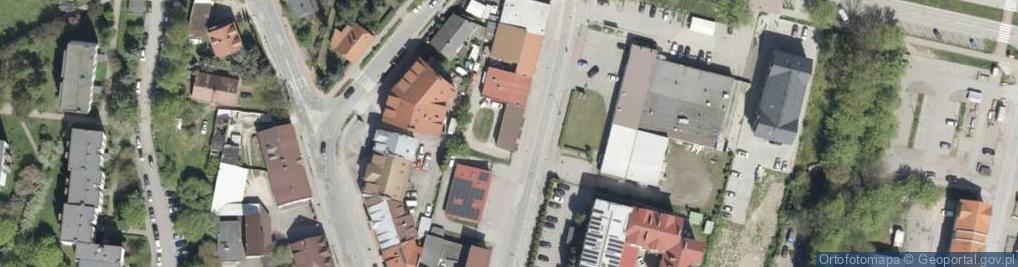 Zdjęcie satelitarne DHL POP INFORMIX S.C. KAROL KOŁBA, JAKUB KO