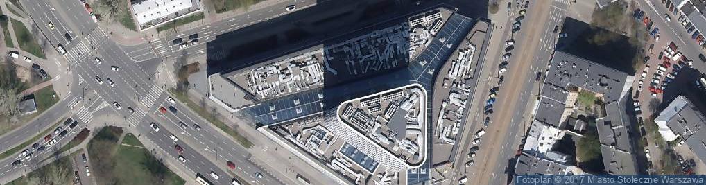Zdjęcie satelitarne DHL POP Inmedio Biurowiec Plac Unii