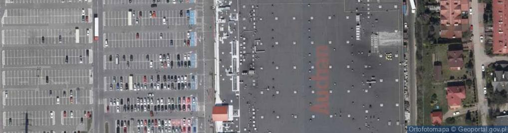 Zdjęcie satelitarne DHL POP Inmedio C.H. Auchan