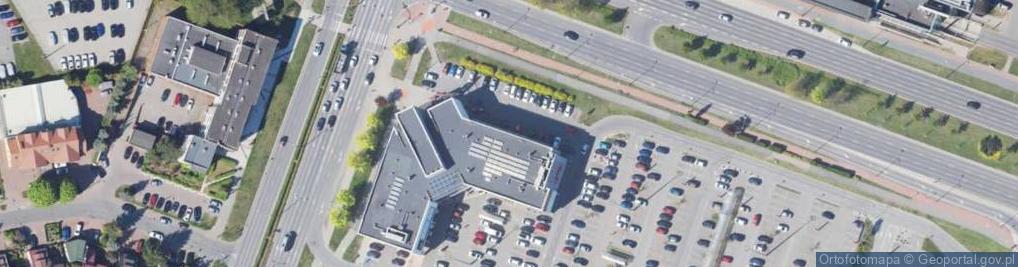 Zdjęcie satelitarne DHL POP Inmedio C.H. Auchan