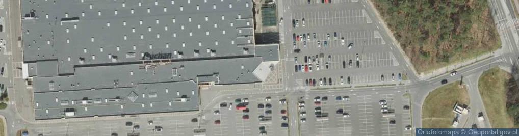 Zdjęcie satelitarne DHL POP Inmedio C.H. Auchan