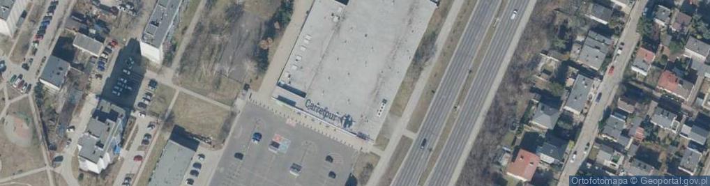 Zdjęcie satelitarne DHL POP Inmedio C.H. Carrefour Express