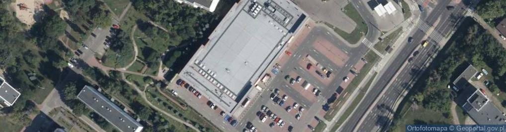 Zdjęcie satelitarne DHL POP Inmedio C.H. Kaufland