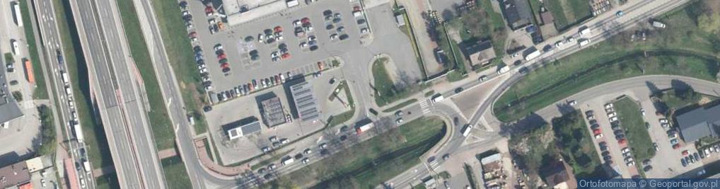 Zdjęcie satelitarne DHL POP Inmedio C.H. Kaufland