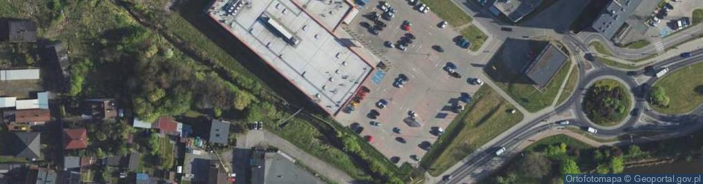 Zdjęcie satelitarne DHL POP Inmedio C.H. Kaufland